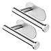 Price comparison product image 2PCS Toilet Roll Holder Self Adhesive 3M Stainless Steel Toilet Paper Holder No Drilling Required Toilet Rolls Holders for Bathroom and Kitchen