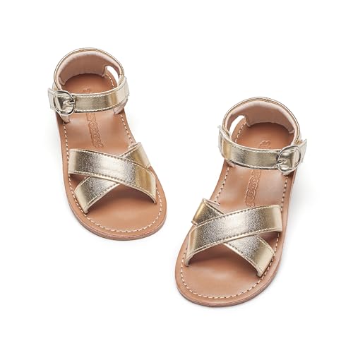 Image of Kiderence Toddler Girls Sandals Little Girls Kids Summer Shoes Toddler Sandals