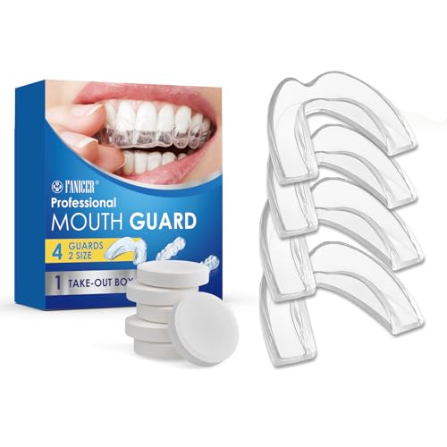 #ColaboraciónPagada<br>Ferula de Descarga Dental para Bruxismo Protector Bucal Nocturno en 2 Tamaños - Guarda Dental Anti Rechinar Ideal para Dormir y Deporte (Incluye Caja)