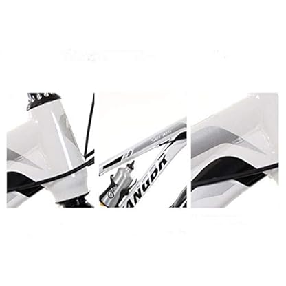 YUANP 24-Gang-Mountainbikes 26-Zoll-Hardtail-Fahrradrahmen Mit Hohem Kohlenstoffgehalt Für Erwachsene All-Terrain-Mountainbike Für Herren,D-24in – Bild 5