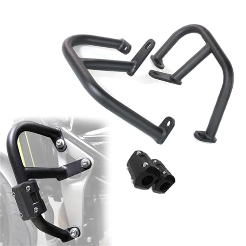 Barre protection moteur Husqvarna 401 pare-chocs cadre en acier premium noir