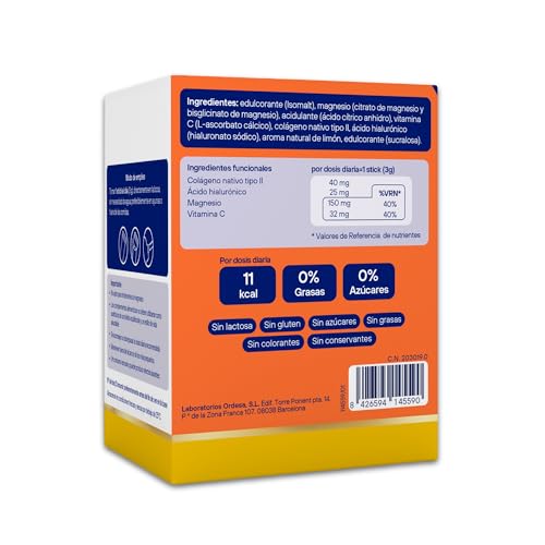 Colnatur Complex Ready Sabor Limón| 30 Sticks Monodosis | Colágeno con Magnesio, Ácido Hialurónico y Vitamina C Listo Para Tomar | Envase para 30 días - imagen 3