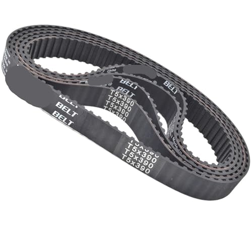Courroie de distribution T5 440mm en caoutchouc résistant avec 88 dents pour imprimante 3D, lot de 2