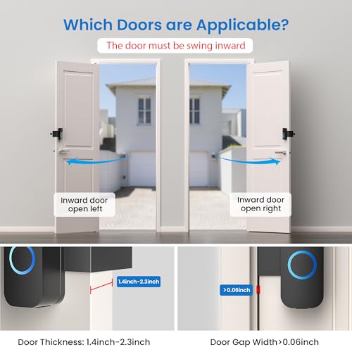 Anti-Theft Doorbell Door Mount No Drill Compatible with Blink,No Cover Not Block Doorbell Motion Sensor Bracket Holder for Apartment Renters