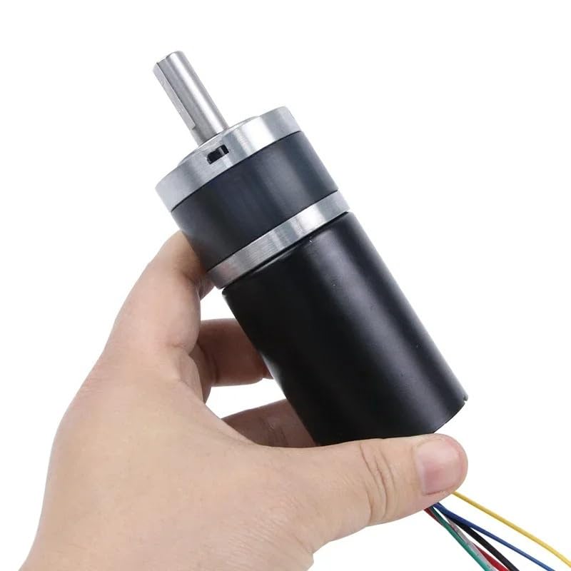 Brushless DC Gear Motor 12v24v Adjustable Speed Planetary Gear Famous 4260 Large Miniature Motor(Motor x Bracket,71 RPM,12V)