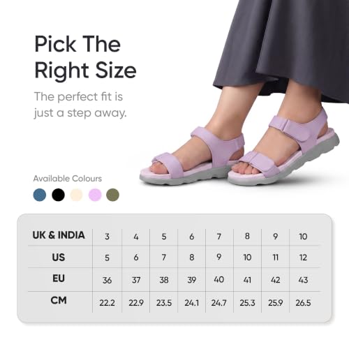 Image of Frido Cloud Comfort Back Strap Sandals for women, Stylish Sandals with Ergonomic Arch Support, Soft Cushioned Footbed & Breathable Canvas Upper for Work, Travel & Outings