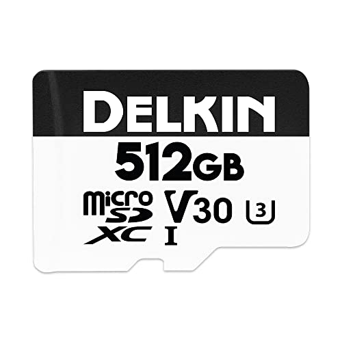Delkin Devices 512GB HYPERSPEED microSDXC UHS-I (V30) [J[h