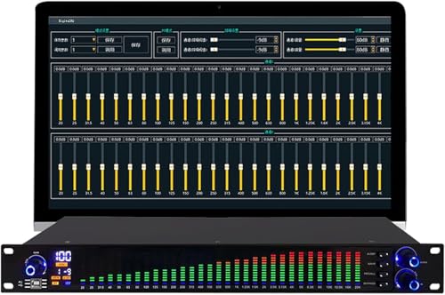 Display LCD ad alta definizione: dotato di un ampio display LCD di facile lettura, il nostro equalizzatore fornisce aggiornamenti in tempo reale su parametri quali frequenza, volume e modalità. Questa interfaccia intuitiva semplifica la navigazione e offre un controllo senza interruzioni delle impostazioni audio.