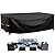 GARPROVM Patio Furniture Cover For Table and Chairs, Extra Large Outdoor Furniture Set Cover 420D Waterproof, Weatherproof Outdoor Seating Set Covers Anti-UV -110''x71''x36'' Black