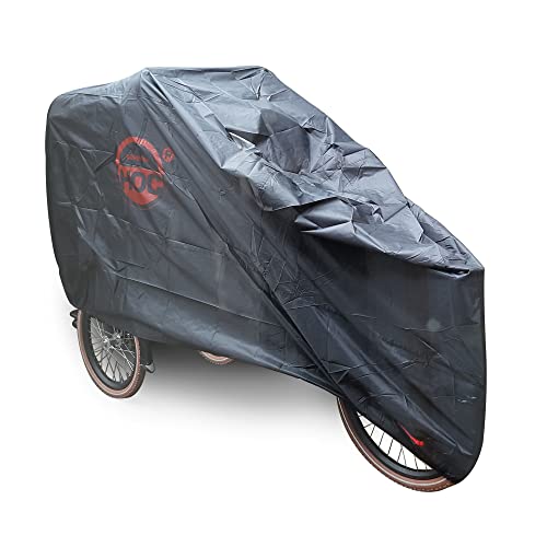 CUHOC Lastenrad Abdeckung, Lastenrad Abdeckplane für Carqon Classic, Cargo...
