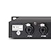 XTUGA RW2080 Wireless in Ear Monitor System 2 Bodypacks, UHF Mono Design Dual Channel IEM System with 40 Frequencies, 300Ft for Band, Stage or Studio, 572MHz-599Mhz