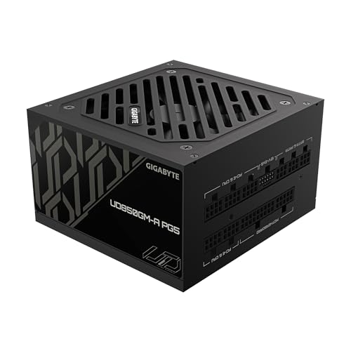 Image of GIGABYTE 850W PSU - 80 Plus Gold Certified - PCie 5.0 and ATX 3.1 Ready - Fully Modular Power Supply (GP-UD850GM-A PG5)