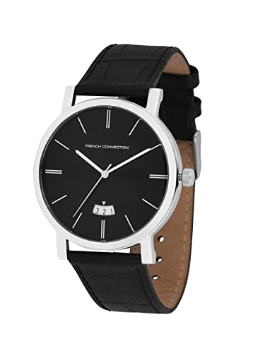 French Connection Analog Silver Dial Mens Watch-FCS1019B (B07PL1YZP8) Amazon Price History, Amazon Price Tracker