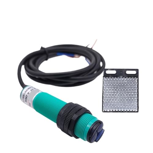 Sensor fotoeléctrico regulable interruptor reflectante NPN PNP CC 5-36V