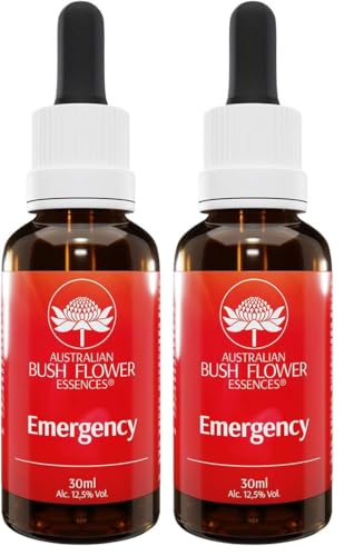 Urgency Australian Bush Flower Essences 30 ml élixir lot de 2