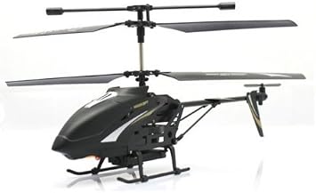 Black Egofly Hawkspy LT-712 RC Helicopter with Built-in Camera and a Free Micro 1GB SD Card!