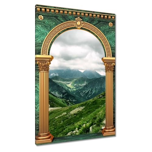 Peinture imprimée sur toile pour habiller un grand mur vide tableau Tatras 60x90
