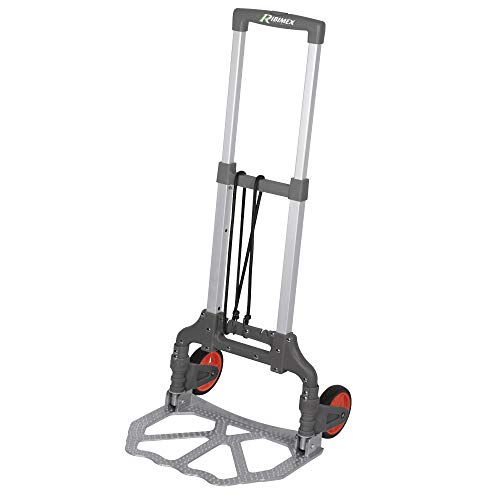 Chariot pliable de charge avec roues résistantes pour transport de matériel