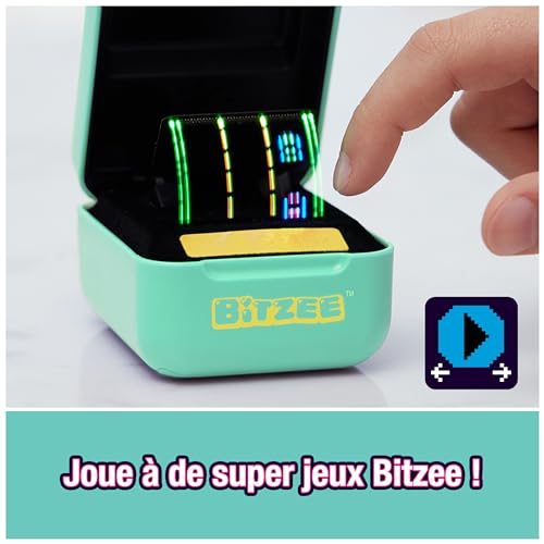 BITZEE Mon Animal Interactif Bitzee Animal Digital 3D Que Vous Pouvez Vraiment Toucher Boîtier Electronique avec 15 Compagnons Interactifs +10 Sons Réactions Et Jeux Jouet Enfant et + - vue 8