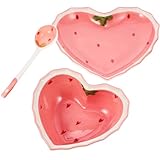 Saladier avec ustensiles de service : ce service de table est fabriqué en [matériau manquant], un matériau et pratique. assiettes à dessert incluses