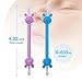 Baby Nose Ear Cleaning Tool 2 Pack - Nasal Booger Ear Clearner Dual Earwax Snot Remover,Suitable for Newborns and Infants with Soft Flexible Silicone Dual Ended Design
