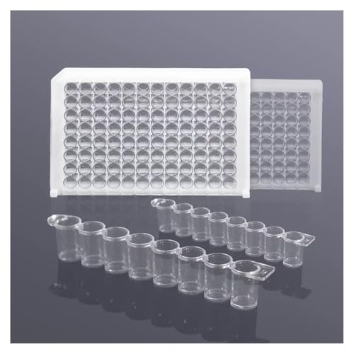 Plaque amovible de laboratoire à 96 puits pour microfiltration et tests en série