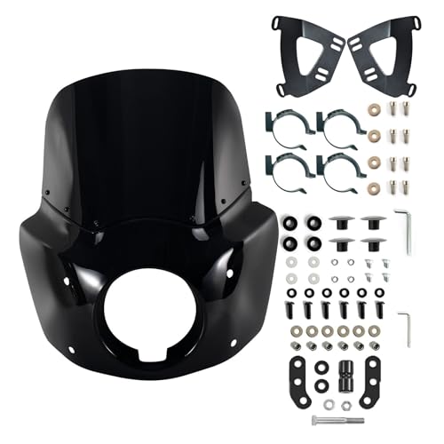 Aileron latéral carénage moto résout les turbulences avant sur Softail Low Rider S FXLRS