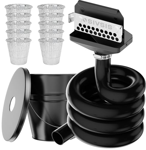 Blackstone Grease Catcher with Bucket, Liners & Flexible Grease Control