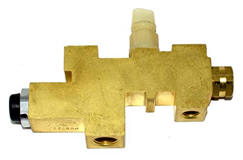 A-Team Performance - Proportioning Valve - Compatible With 1989-1996 Jeep Wrangler Yj Brass #TOP6