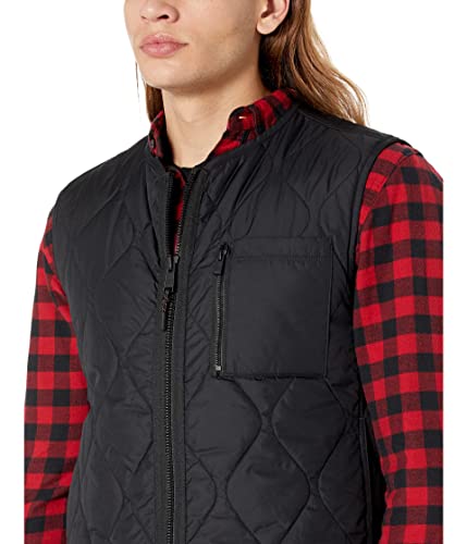 Image of BOSS Men's Padded Lightweight Nylon Zip Up Vest