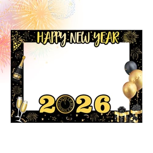 Momenti fotografici coinvolgenti: progettati con elementi festivi, questi accessori fotografici mettono in tema 2026 e Felice Anno Nuovo, incoraggiando pose creative per momenti accattivanti e pronti per la condivisione, ideali per occasioni festive o riunioni comunitarie.