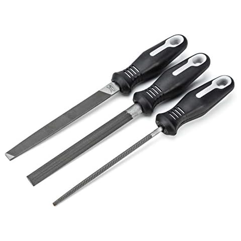 Crescent Nicholson Bastard File Set with Ergonomic Handles Cover