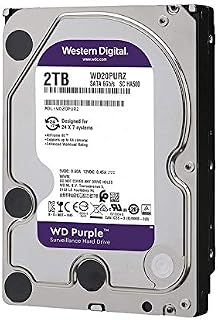 Western Digital Purple 2TB SATA Internal Surveillance Hard Drive (WD20PURZ)