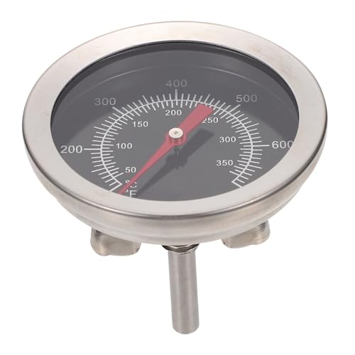 Garneck Grill Temperature Gauge BBQ Therm Fast-Response Oven Therm Sturdy Bimetallic