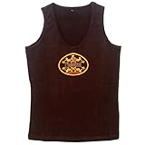 Original Chocomel Tank Top für Frauen in braun mit Chocomel Logo in S, 34/36