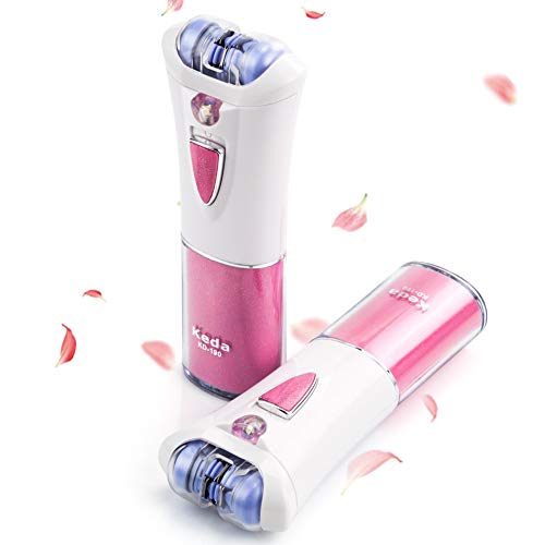 Epilator, Facial Hair Remover & Body Hair Removal, Electric Lady Shaver with Light, Cordless Bikini Trimmer