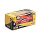 Bburago Street FIRE Lamborghini Super Car-Maßstab 1:43 - Unglaublich detailliertes Relpica Druckguss-Sammelmodell, Metall, Rot, Einheitsgröße
