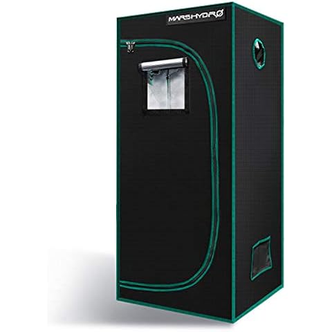 MARSHYDRO 70X70X160 CM Reflective Mylar Hydroponic Grow Tent for Indoor Plant Growing Cover