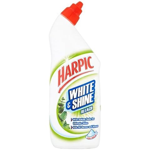 Harpic Toilet Cleaner Bleach White & Shine 750ml - Eucalyptus & Mint Cover