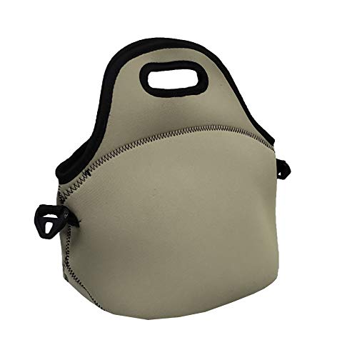 Ideal Produtos Ortopédicos Lancheira Bolsa Térmica Neoprene Bege Único