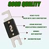 30 Amp Nickel Plated ANL Fuses for car Audio and Video System(5 Pack)