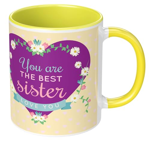 Image of Raksha Bandhan Gifts Printed Mug with Keychain Best Rakhi Combo Gift for Brother & Sister Rakshabandhan Return Gifts for Sister White 350ml Tea /Coffee Mug(Pack of 5)(RMKRCG104)