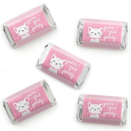 Autocollants bonbons Purr-fect Kitty Cat pour stickers anniversaire chat