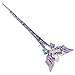 LiveZone Fashion Hair Decor Chinese Traditional Style Women Girls Hair Stick Hairpin Hair Making Accessory with Butterfly,Purple