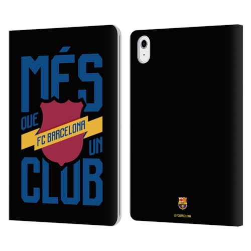 Carcasa de cuero FC Barcelona para iPad Air 2020 con soporte y tarjetero