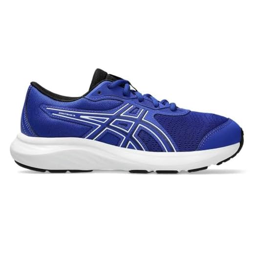 Asics Contend 9 GS, Sneaker, Azul y Blanco, 37.5 EU