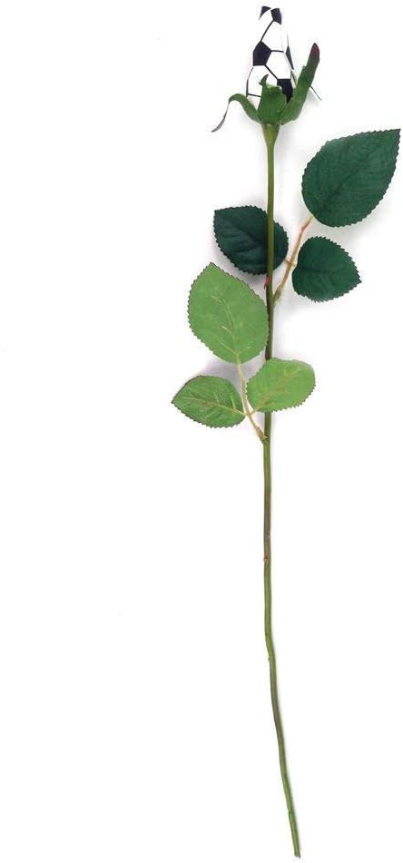 Soccer Rose (Pack of 6) - Handmade, Original Design by Sports Roses