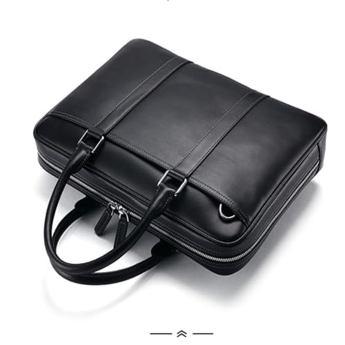 Men's Bags Business Leather Clutch Casual Briefcase Men's Single Shoulder Crossbody Handbag3