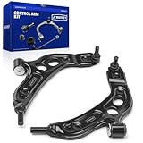 JC Whitney JFBAJCWCA00762 Set of 2 Control Arm with Ball Joint Assembly (Front Lower) - Compatible with BMW X2 2018-2020, X1 2016-2020, Mini Cooper Clubman 2016-2020, Cooper Countryman 2017-2020