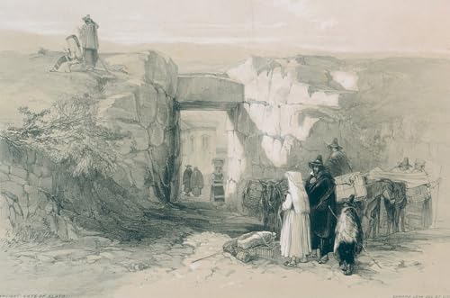 Impression d'art Alatri par Edward Lear, poster vintage de qualité premium
